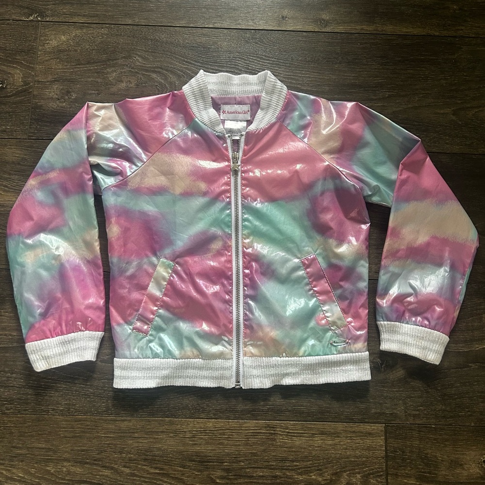 American Girl Iridescent Bomber Jacket
